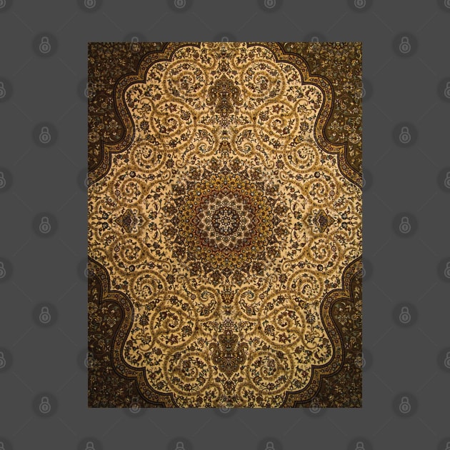 Royal Palace Cat carpet pattern by Ryan Rad