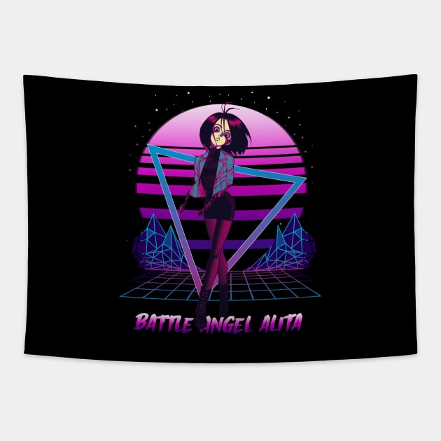 Alita Battle Angel - Wear the Legacy, Embrace the Legend! Tapestry by Insect Exoskeleton