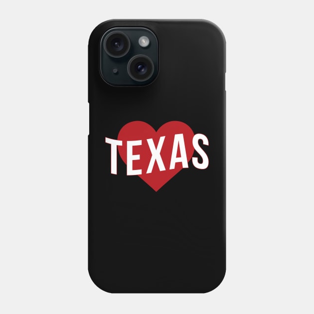 Texas Love Phone Case by Novel_Designs