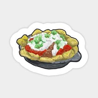 Delicious nachos Magnet