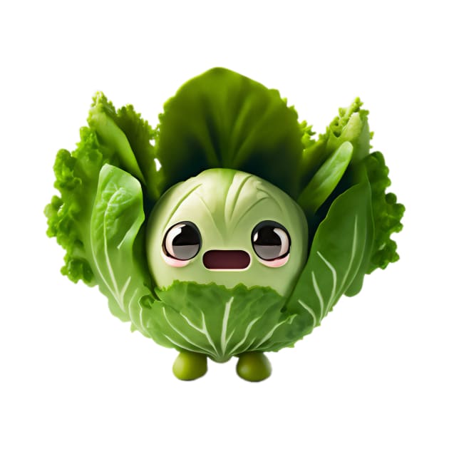 Crispixie - Your cutest lettuce buddy 🍃 by Cuteopia Gallery