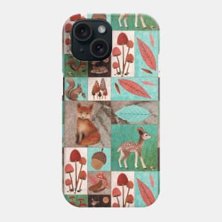 Enchanted Forest Friends: Fawn, Fox and Squirrel (Fall Vibes) Phone Case