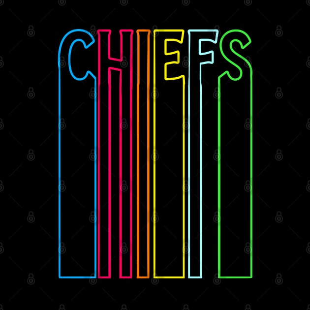 Chiefs Retro by Zivanya's art