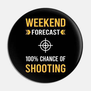 Weekend Forecast Shooting Pin