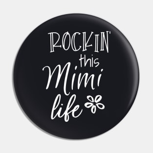 Rockin This Mini Life Gift From Grandkids Daughter Pin