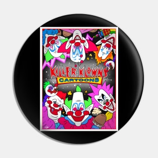 Killer Klowns Poster Pin