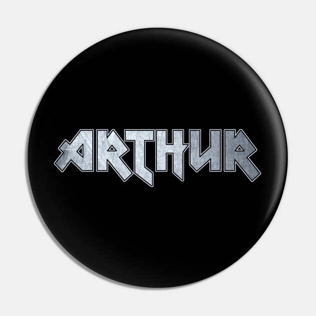 Heavy metal Arthur Pin by KubikoBakhar