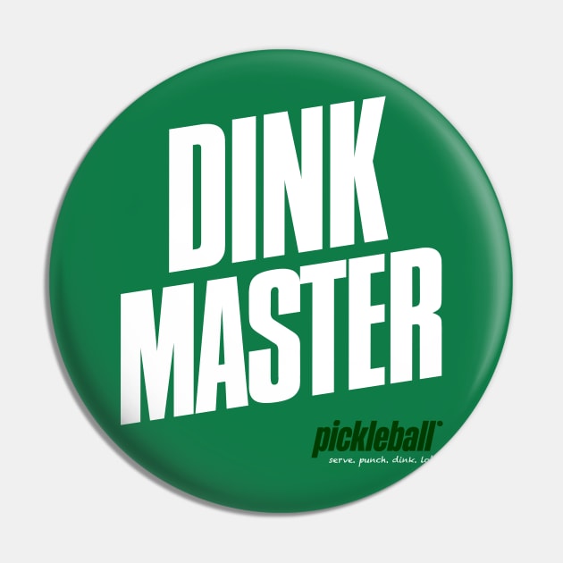 Pickleball Dink Master Pin by darklordpug