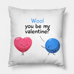 Wool You Be My Valentine Pillow