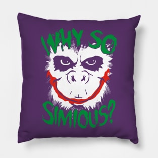 Why So Simious v.2 Pillow