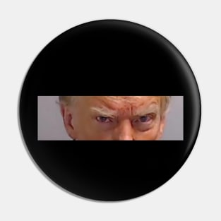 trump mugshot eyes Pin