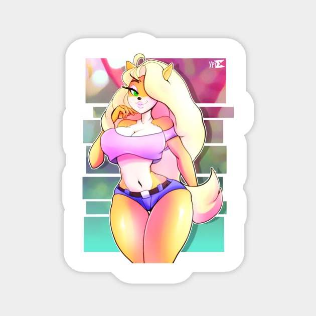 Thicc Bandicoot Magnet by XPISigma