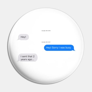 Funny Text Message Conversation Pin