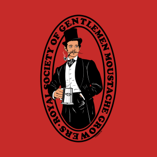 Royal Socienty of Gentleman Moustache growers T-Shirt