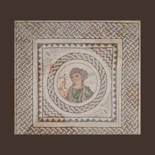 Mosaic depicting Ktisis (Creation) T-Shirt