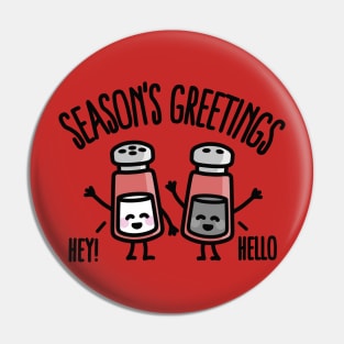 Season's greetings Pin