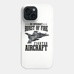 BURST OF FIRE JET FIGHTER Phone Case