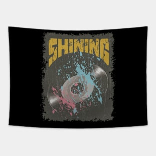 Shining Vintage Vynil Tapestry