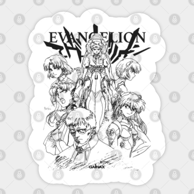 Angel Killer Neon Genesis Evangelion Sticker Teepublic Au
