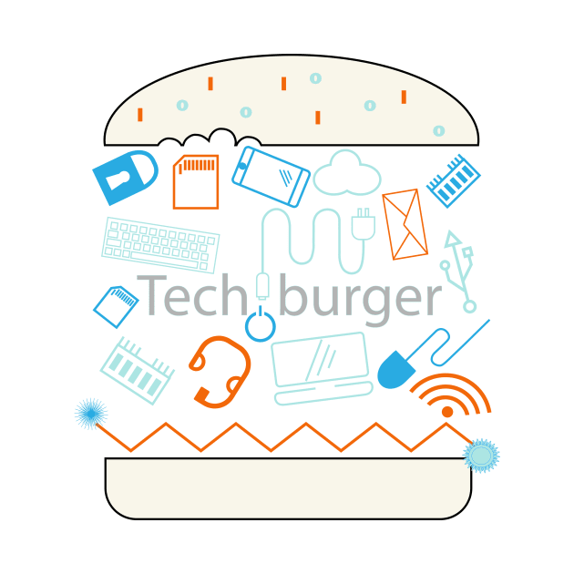 Tech burger by bluehair