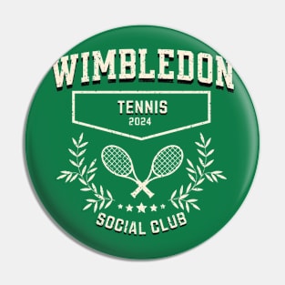 Wimbledon Social Club Pin