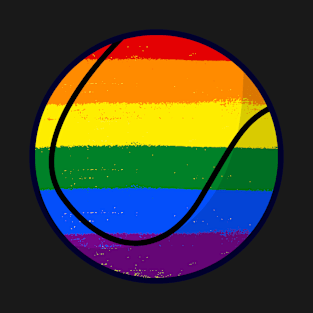 Love is Love - Pride Rainbow Tennis T-Shirt