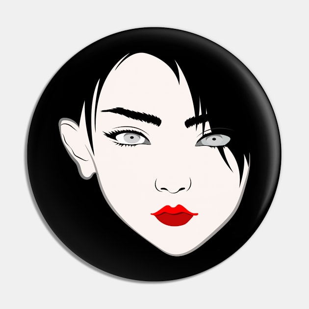 BEAUTIFUL GIRL FACE Pin by ARTotokromo