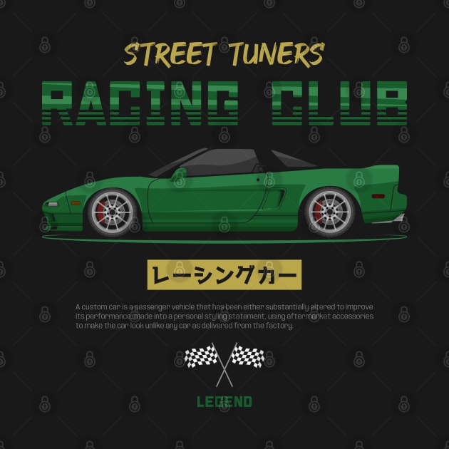 Midnight Racer Green NS X JDM by GoldenTuners