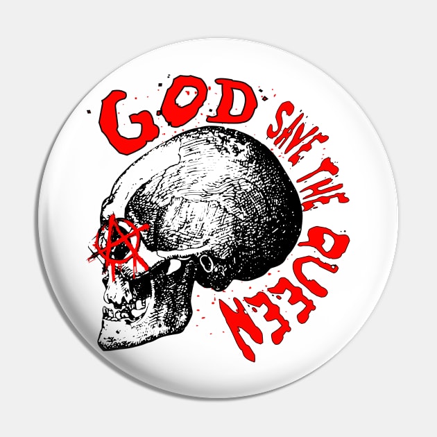 PUNK - God Save the Queen Pin by ryanmpete