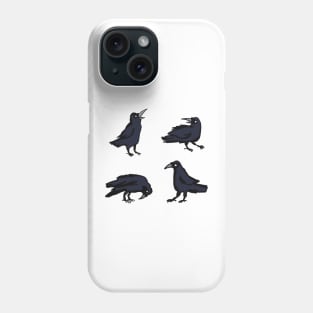 Four Crows Phone Case