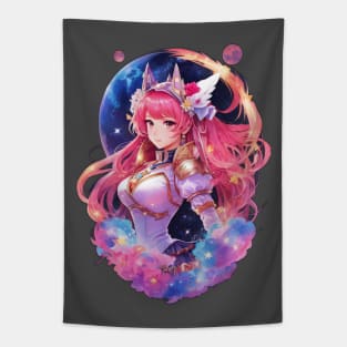 Beyond the Nebulae: Transcendent AI Anime Character Art in Orion Tapestry