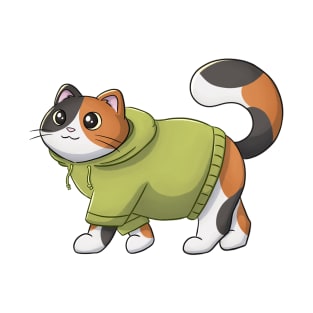 Cute Calico Cat T-Shirt