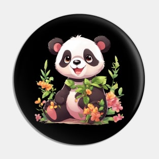 Paws and Playtime Baby Panda Pin