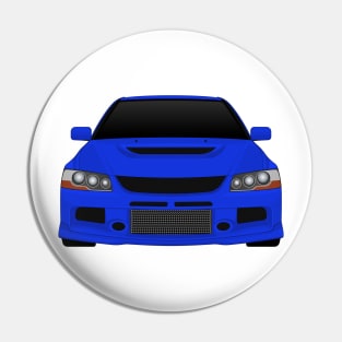 Evo IX Blue Pin