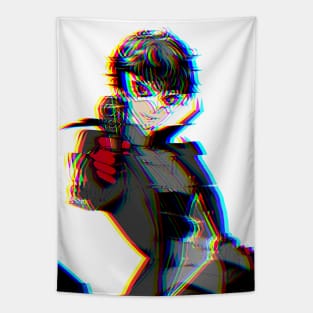 Glitch Joker Tapestry