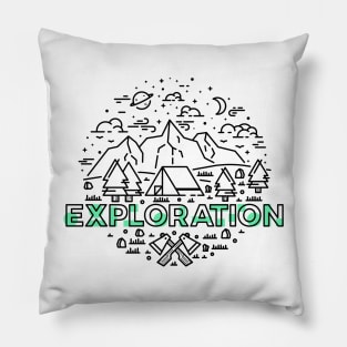 Exploration Outdoors Pillow