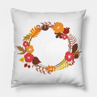 Autumn wreath Pillow