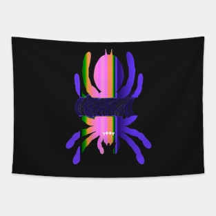 Tarantula Silhouette V107 (Vertical) Tapestry