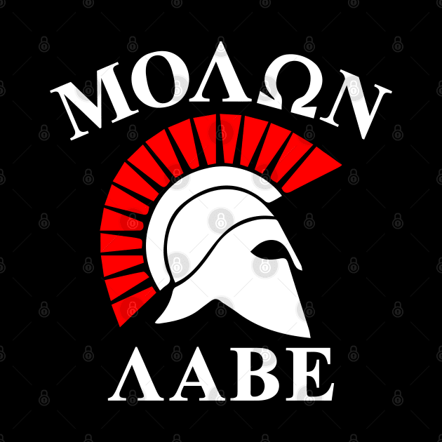 Mod.16 Molon Labe Greek Spartan by parashop