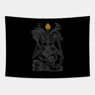 Baphomet the Sabbatic Goat | Solve et Coagula Tapestry