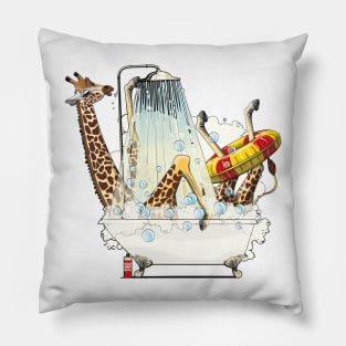 Giraffe in the Bath Pillow