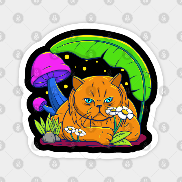 Psychedelic Trippy Pet - Jungle Cat - Trippy Cat - Magnet | TeePublic Psychedelic Trippy Pet - Jungle Cat - Trippy Cat - Magnet | TeePublic