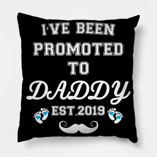 I have been promoted to Daddy Pillow