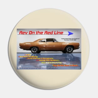 Rev On the Red Line - Car Promo 1 Pin