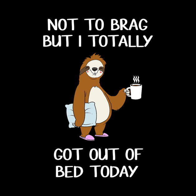 Funny Sloth Sleepy Pajama by Olegpavlovmmo