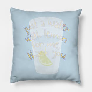 Funny Lemon Water Pillow