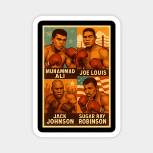 Boxing Legends Magnet