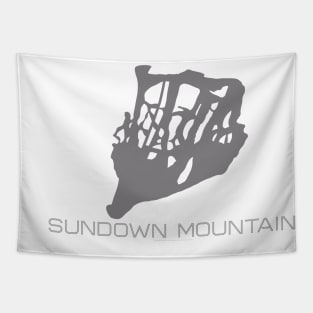 Sundown Mountain Resort 3D Tapestry