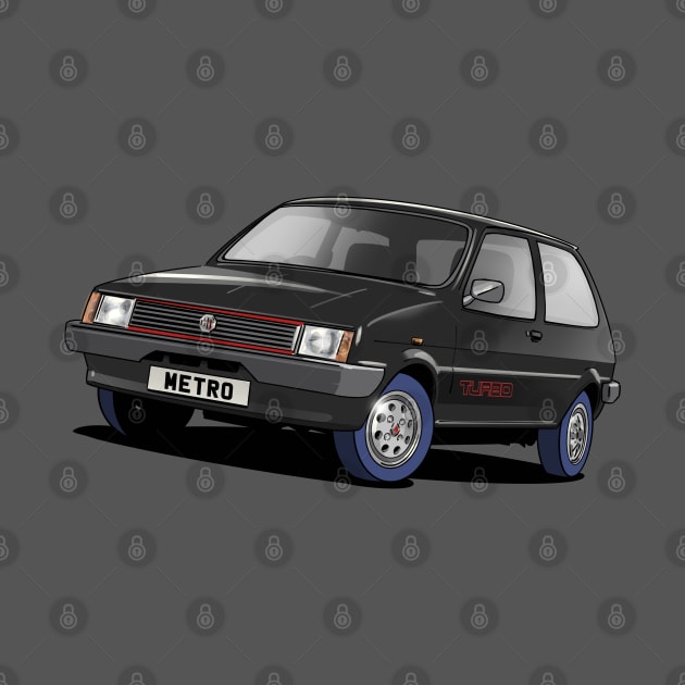 MG Metro Turbo car by Webazoot