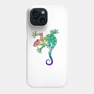 Rainbow Gecko Phone Case